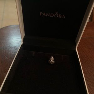 Retired Pandora Snow Man Charm